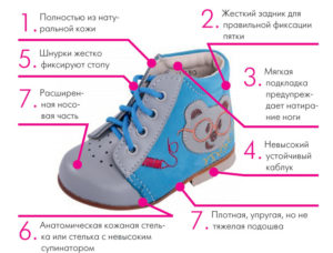 как подобрать обувь ребенку