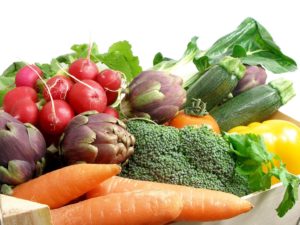 Главные источники витамина С - овощи и фрукты