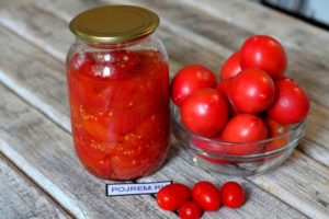 Консервирование помидоров без кожицы