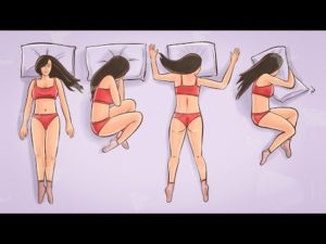 Как спят девушки